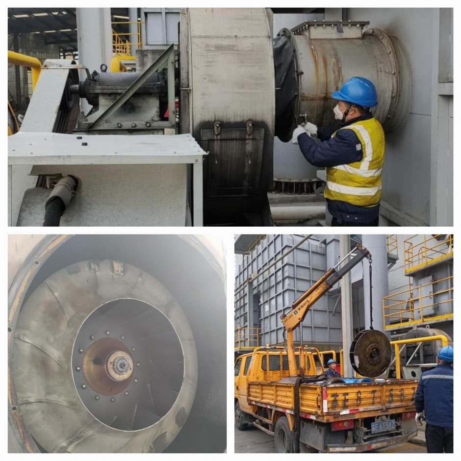 常熟客戶 離心風機維修案例